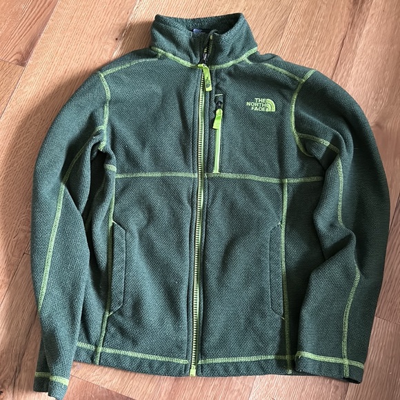 Boys North Face Sweater Fleece full zip - Picture 3 of 4